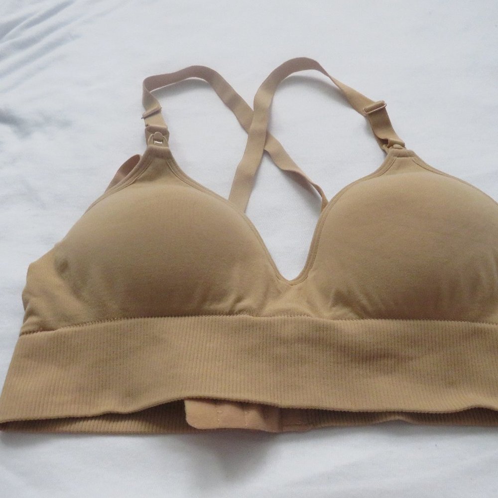 Blanco Beige Nursing Bra  Small  USED